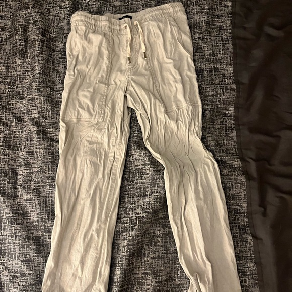 RAILS LIGHT WEIGHT CREAM BEIGE TROUSERS - Picture 1 of 3